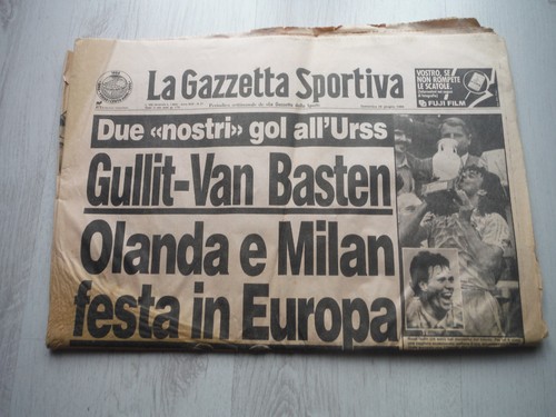 Gazzetta dello sport giugno - 26,