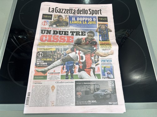 Giornale calcio ottobre - calcio, 16