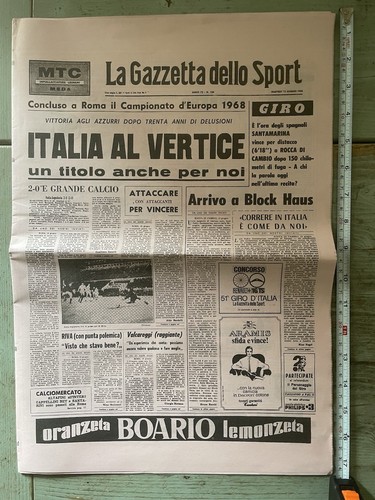 Giornale gazzetta dello - gazzetta,