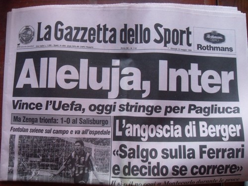 Gazzetta dello sport calcio - gazzetta,