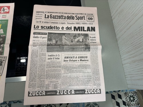 Giornale calcio ristampa - giornale,