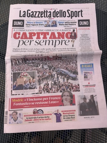 Giornale calcio agosto - giornale,