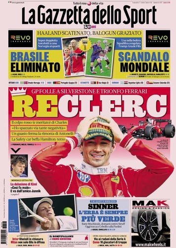 Gazzetta dello sport luglio - sport,