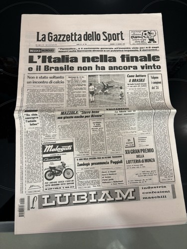 Giornale calcio ristampa - giornale,