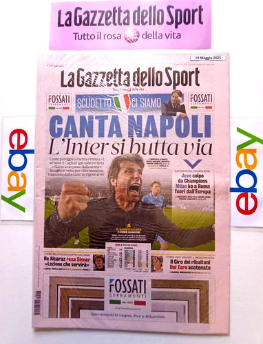 Gazzetta dello sport 19 - la,