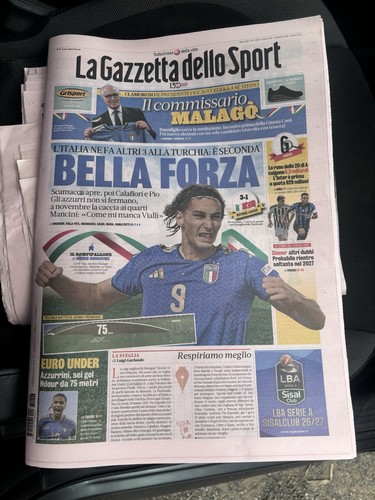 Giornale calcio ottobre - giornale,