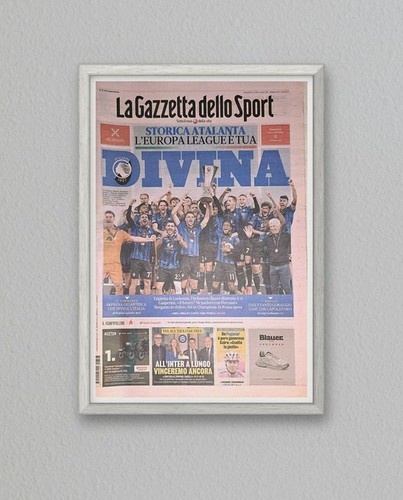 Quadro atalanta europa league - quadro,