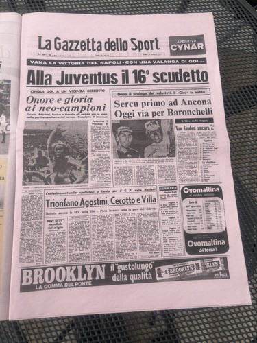 Giornale calcio ristampa - giornale, 19