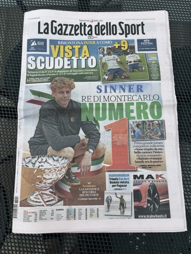Giornale calcio aprile 2026 - giornale, 13