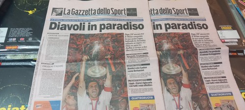 Gazzetta sport milan - d., "milan