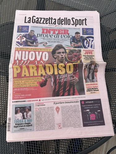 Giornale calcio febbraio - giornale,