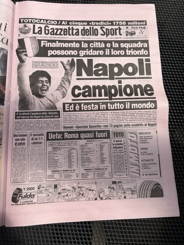 Giornale calcio ristampa - calcio,
