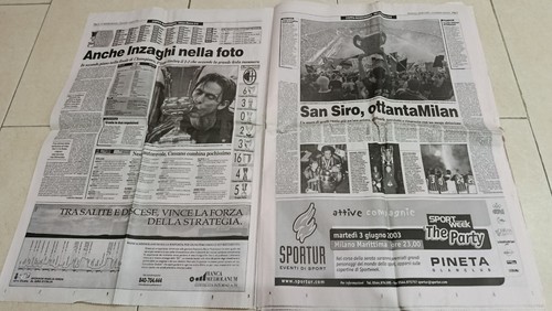 Gazzetta sportiva prima - la,