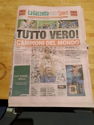 Gazzetta sport 2006 mondiali - 2006,