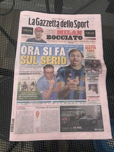 Giornale calcio ottobre - calcio, 13