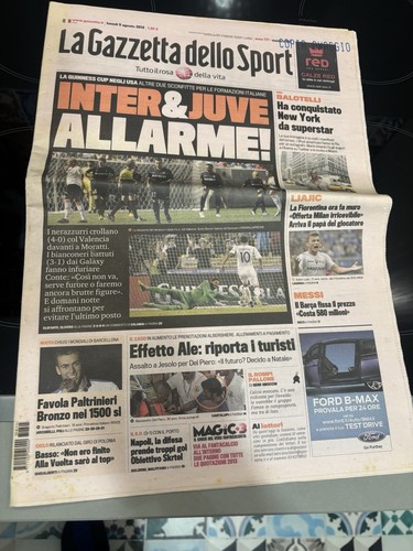 Giornale calcio gazzetta dello - giornale,