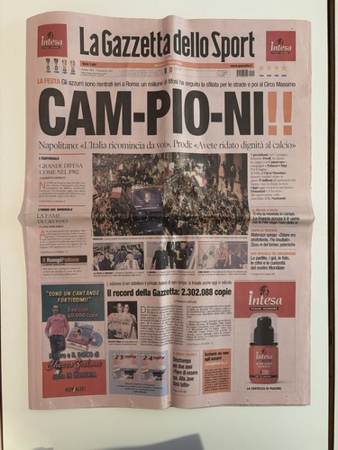 Gazzetta dello sport luglio - 11,