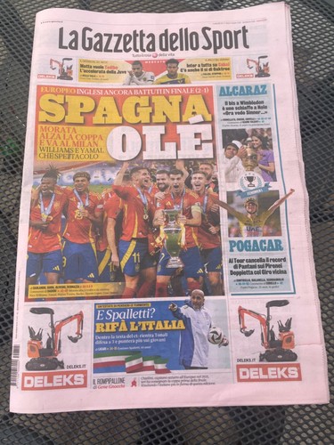 Gazzetta dello sport - dello, calcio