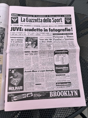 Giornale calcio ristampa - giornale, 21