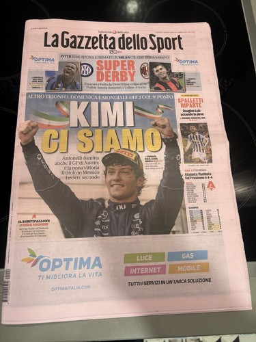 Giornale calcio ottobre - giornale, 26