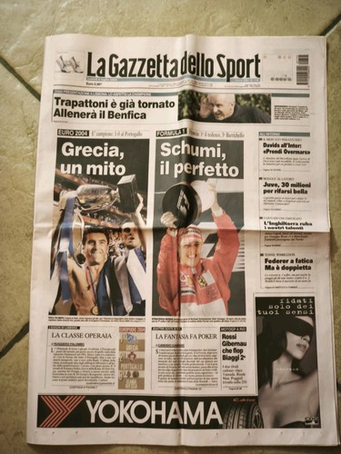 Gazzetta dello sport luglio - dello,