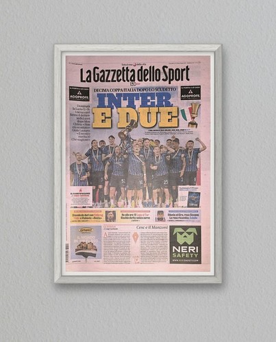 Quadro inter coppa italia - inter,