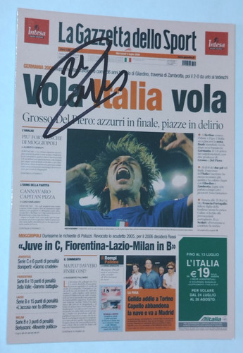 Autografo andrea pirlo - andrea,