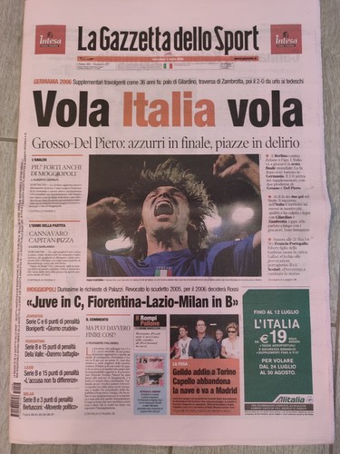 Gazzetta dello sport - dello,
